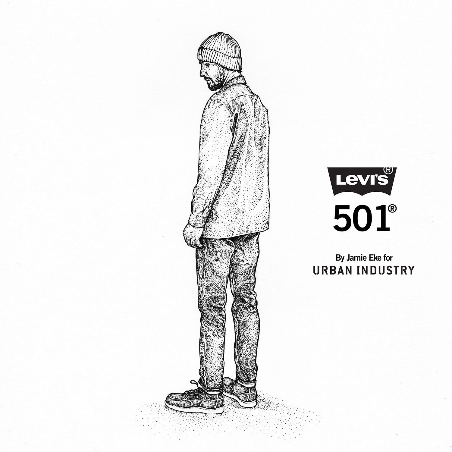 Levis Illustrated by Urban Industry - Trapped Magazine