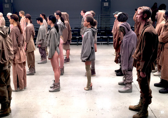 SNEAKERNEWS GOT BEHIND THE SCENES AT THE YEEZY SEASON TWO SHOW