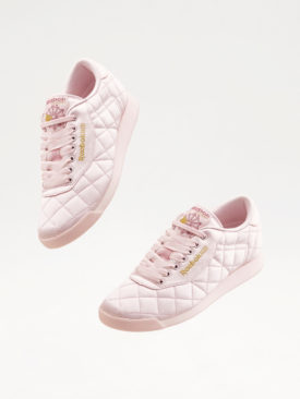 ASOS WHITE x Reebok Princess Trainers In Quilted Satin £70.00 NOV_