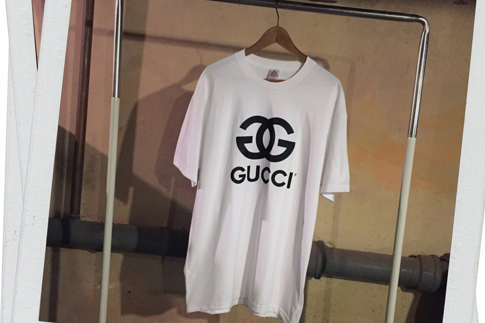 Tyson Sphinx Gucci and Chanel Logo Parody Tees - Trapped Magazine