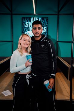 Gymshark Launch Recess Collection with Packed Event at Wingstop