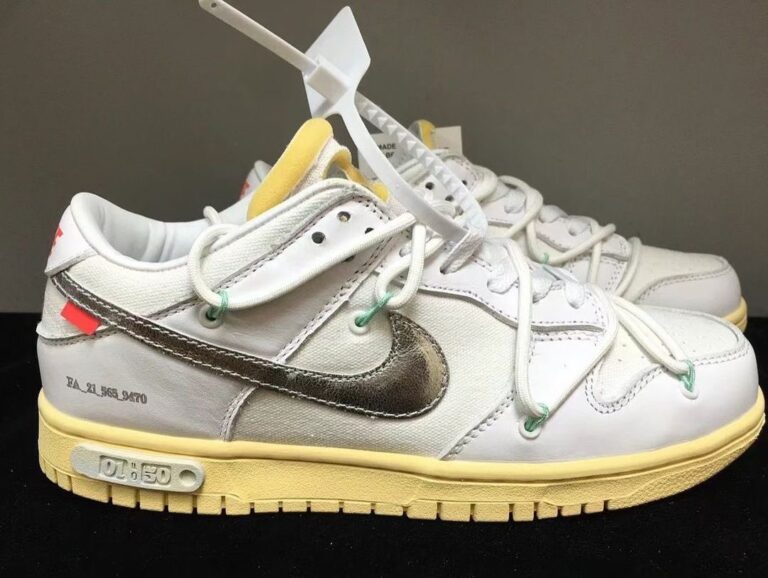 Off White Nike Dunk Low 01 Of 50 Release Date 768x578 